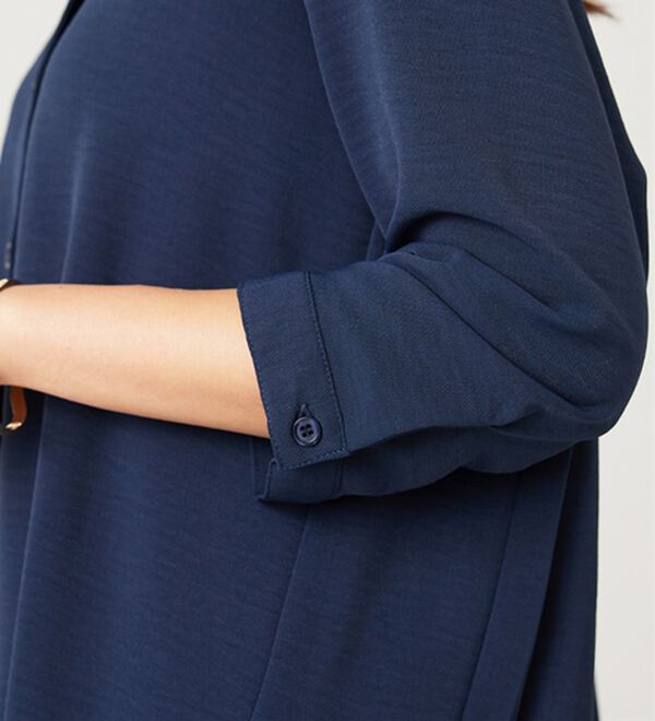 BELLUNA（ベルーナ）の「【新色追加】機能付！バックプリーツチュニック（チュニック）」｜詳細画像