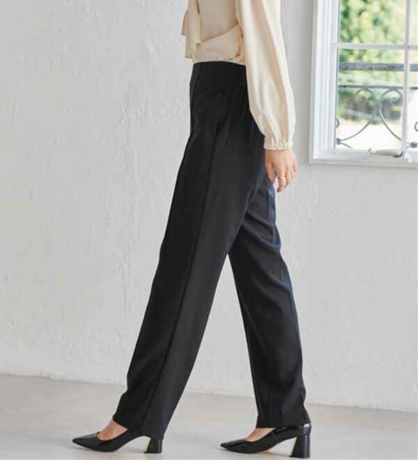 RANAN（ラナン）の「【RANAN 新定番スーツシリーズ】ハイウエストスリムストレートスラックス（フルレングスパンツ）」｜詳細画像