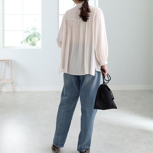 BELLUNA（ベルーナ）の「ボウタイデザインブラウス（ブラウス）」｜詳細画像