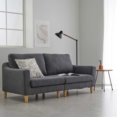 iellio（イエリオ）の「ベーシックソファ　Ｎａｂｕｒｉ＜１人掛・２．５人掛＞（ソファ）」