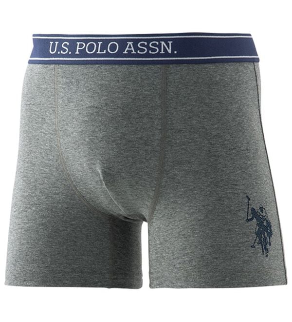 「【４枚組】＜ユーエス　ポロ　アッスン＞アイビースタイルボクサーパンツ（メンズボクサーパンツ）」｜詳細画像