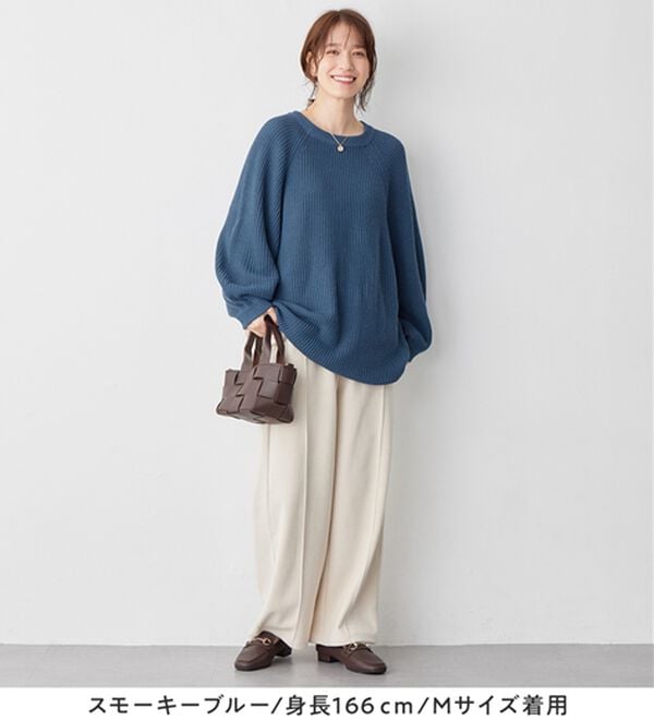 Viola e Viola（ヴィオラ エ ヴィオラ）の「バルーン袖ゆるニット（ニット・セーター）」｜詳細画像