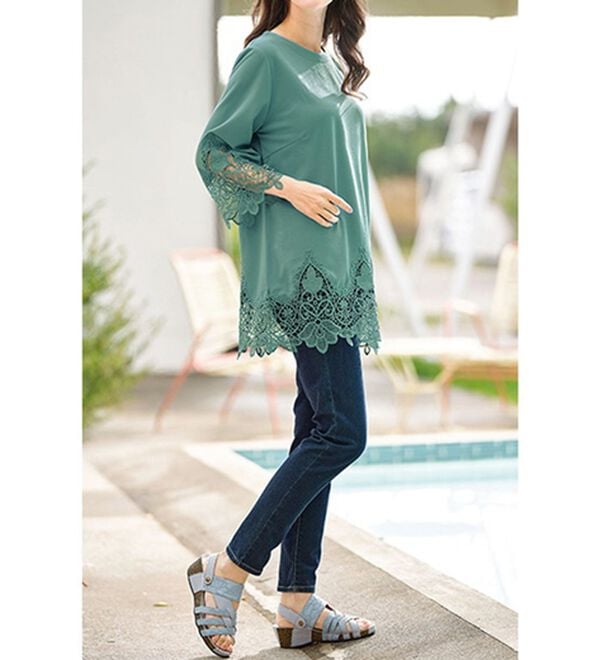 BELLUNA（ベルーナ）の「【３Ｅ／４Ｅ選べる】フットベットウェッジサンダル（サンダル・ミュール）」｜詳細画像