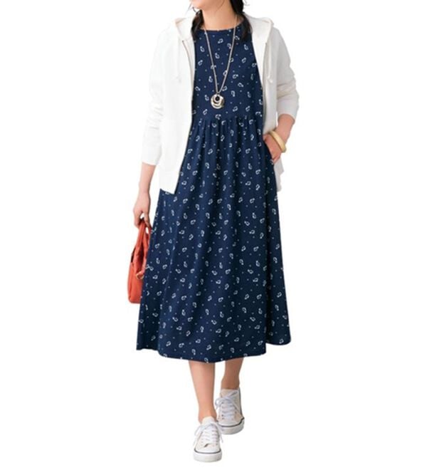 ルフラン（ルフラン）の「お出かけにも便利！選べるロングワンピース（ロングワンピース）」｜詳細画像