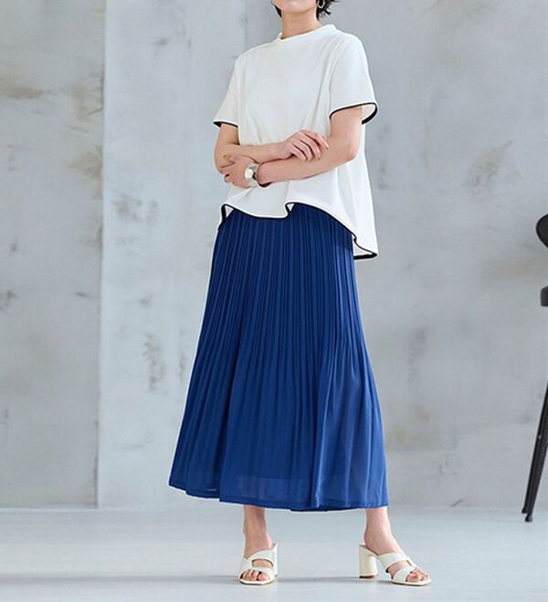 RANAN（ラナン）の「シフォンプリーツマキシスカート（ロングスカート）」｜詳細画像