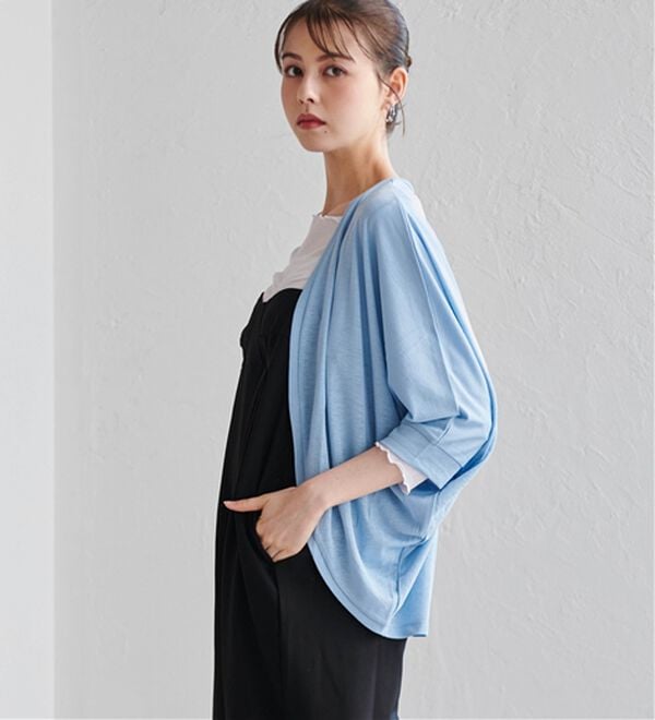 RANAN（ラナン）の「カットソードルマンカーディガン（ニットカーディガン）」｜詳細画像