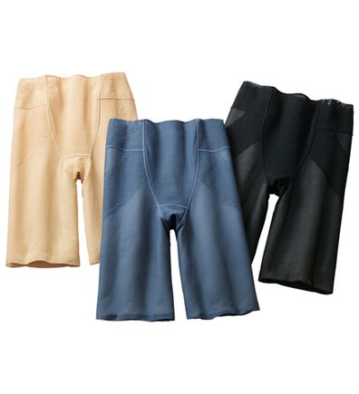 LAVIENNE（ラヴィエンヌ）の「【３色組】ミセスの心地よく整える綿入りショーツガードル（ショーツ）」