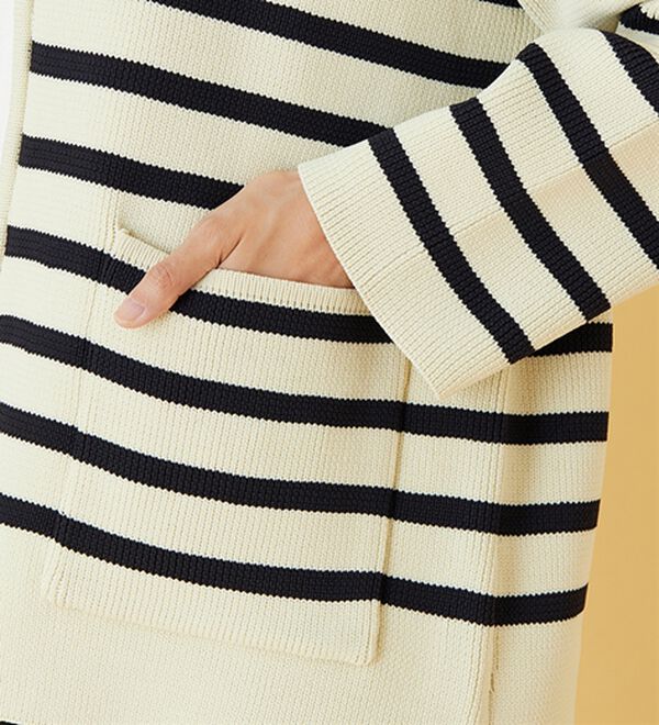 BELLUNA（ベルーナ）の「ランタンスリーブ軽量ニットジャケット（その他ジャケット）」｜詳細画像