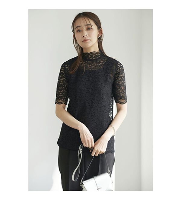 BELLUNA（ベルーナ）の「脱Ｔシャツレースインナー（ブラウス）」｜詳細画像