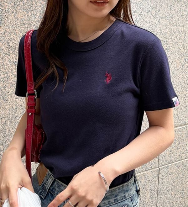 RANAN（ラナン）の「＜U.S.POLO ASSN.＞スムースTシャツ（カットソー）」｜詳細画像