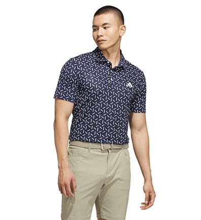 「＜ａｄｉｄａｓ＞ゴルフ　ＣＬＩＭＡＣＯＯＬクライマクールレクタングル　プリントメッシュ半袖シャツ（メンズシャツ）」