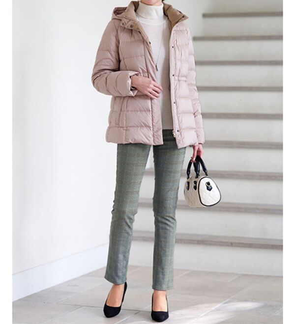 BELLUNA（ベルーナ）の「前身中わたであったか！すっきりパンツ（フルレングスパンツ）」｜詳細画像