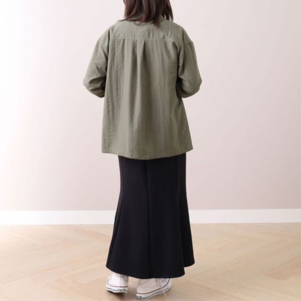 BELLUNA（ベルーナ）の「ビンテージ素材ジッパージャケット（その他ジャケット）」｜詳細画像