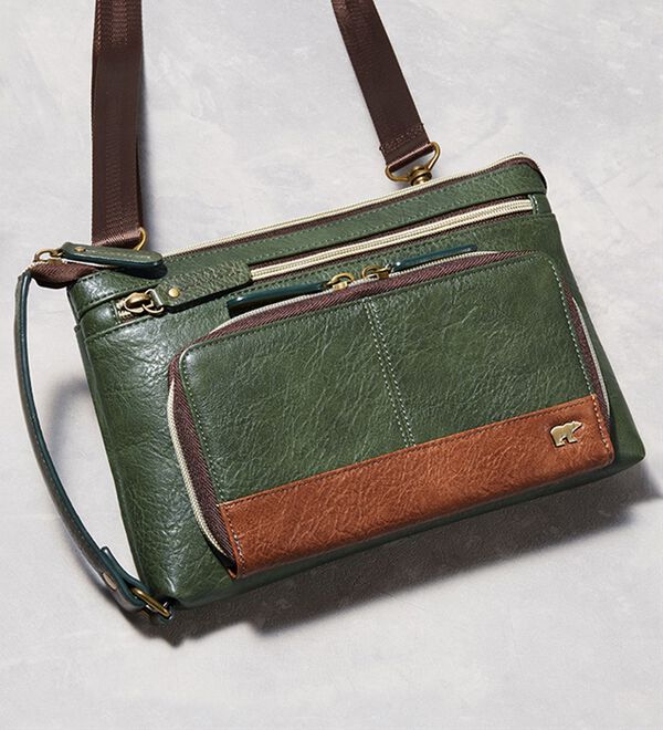 「＜ゴールデンベア＞多機能で便利なコンパクトショルダー（メンズショルダーバッグ）」｜詳細画像