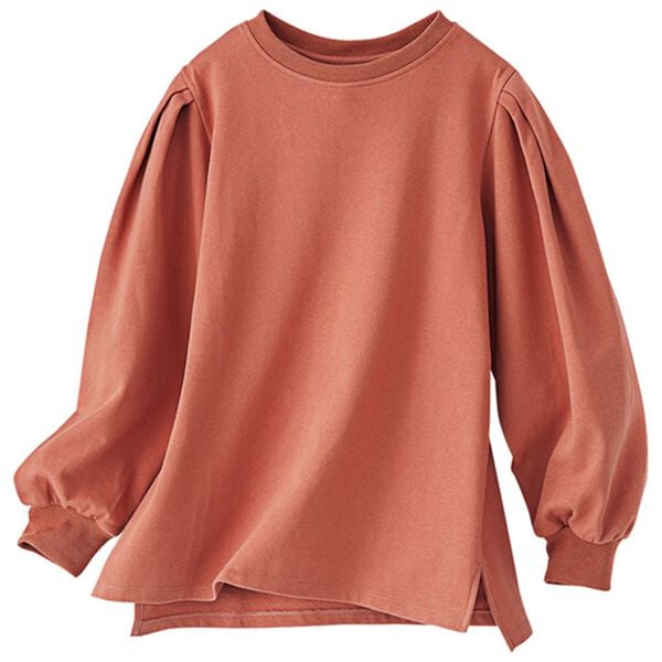 BELLUNA（ベルーナ）の「オーガニックコットン裏起毛スウェット（トレーナー・スウェット）」｜詳細画像