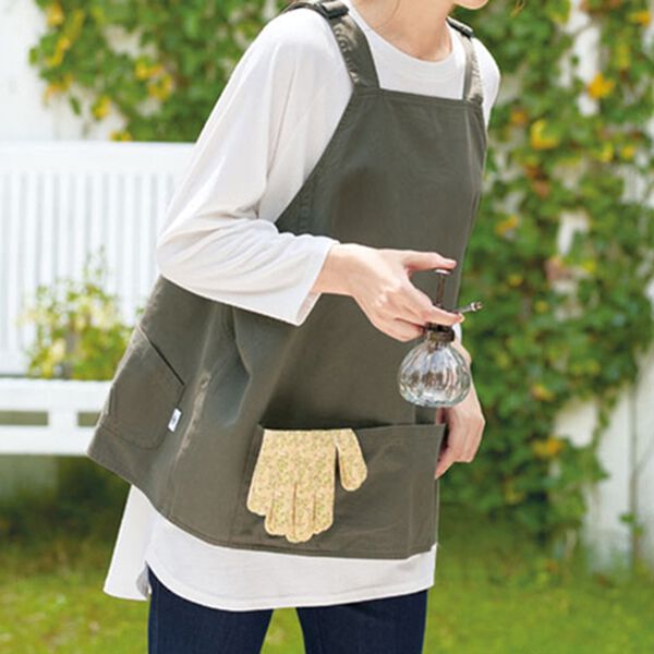 BELLUNA（ベルーナ）の「多ポケットベスト風エプロン（ベスト）」｜詳細画像