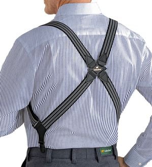 「【２本組】＜ゴールデンベア＞日本製錆びないサスペンダー（メンズベルト）」｜詳細画像