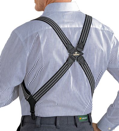 「【２本組】＜ゴールデンベア＞日本製錆びないサスペンダー（メンズベルト）」