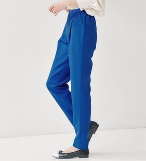 RANAN（ラナン）の「【選べる股下】美脚シルエットタックパンツ（フルレングスパンツ）」｜ロイヤルブルー