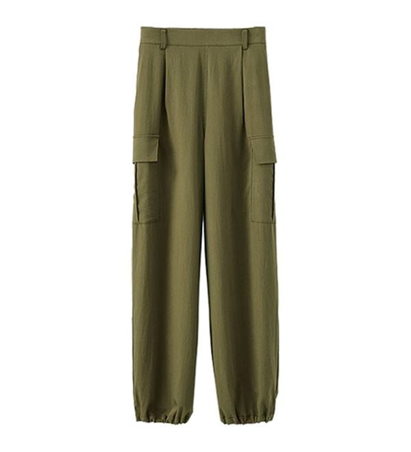 BELLUNA（ベルーナ）の「サラリ快適！ビンテージ調カーゴパンツ（その他パンツ）」｜詳細画像