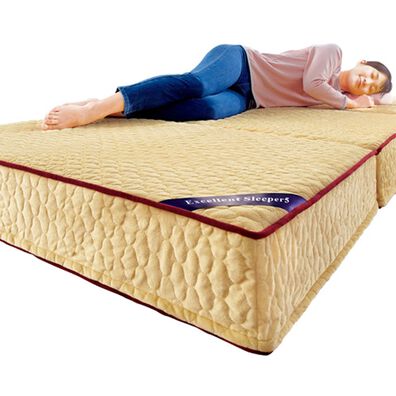 「日本製マットレスエクセレントスリーパー５＜高反発マットレス・三つ折り・折りたたみ・日本製・低反発マットレス＞（マットレス）」