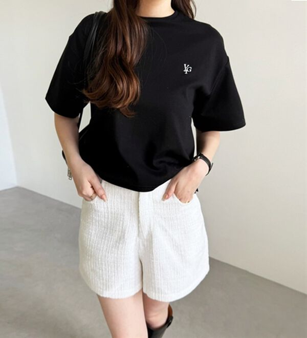 GeeRA（ジーラ）の「サマーツイードショートパンツ（その他パンツ）」｜詳細画像