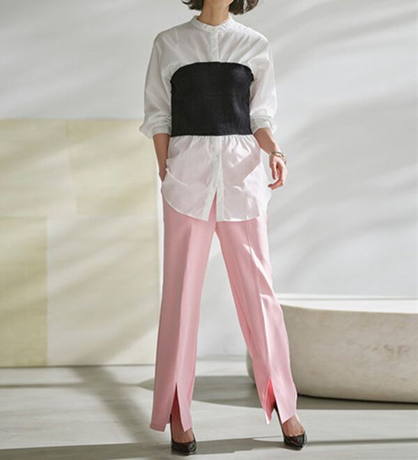 RANAN（ラナン）の「ビスチェドッキングシャツ（シャツ）」｜詳細画像