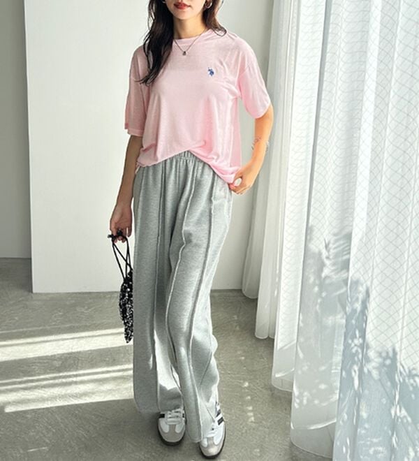 GeeRA（ジーラ）の「【Ｕ．Ｓ．　ＰＯＬＯ　ＡＳＳＮ．】スラブシアーTシャツ（Tシャツ）」｜詳細画像