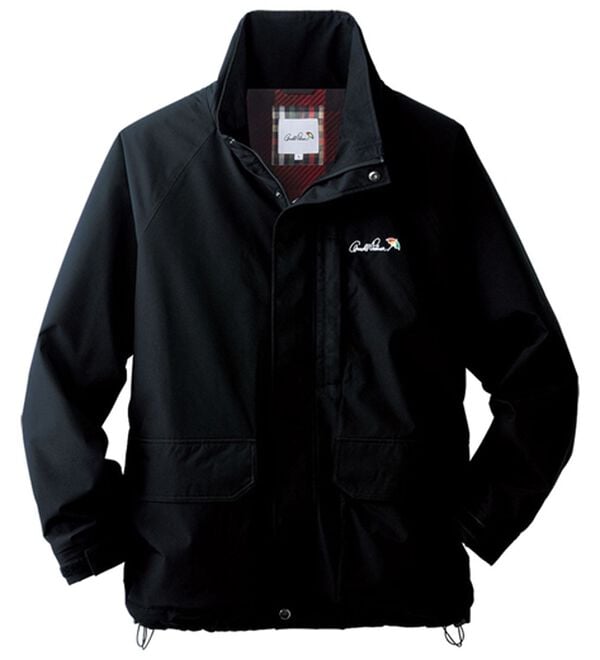「＜アーノルド　パーマー＞防風裏フリースジャケット（メンズコート）」｜ブラック