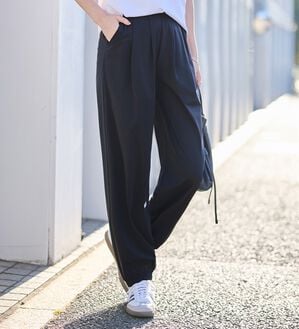 Viola e Viola（ヴィオラ エ ヴィオラ）の「さらテロイージージョガーパンツ（フルレングスパンツ）」｜詳細画像