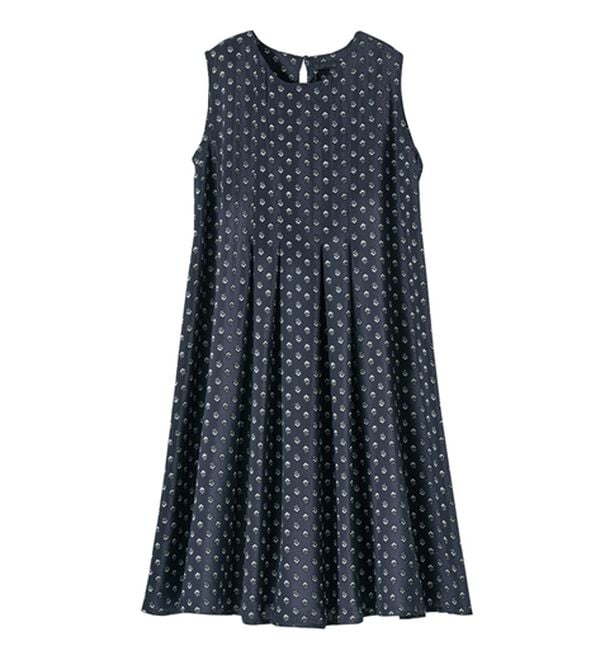 BELLUNA（ベルーナ）の「【ひんやり接触冷感】レーヨン素材ノースリーブワンピ－ス（その他ワンピース）」｜詳細画像