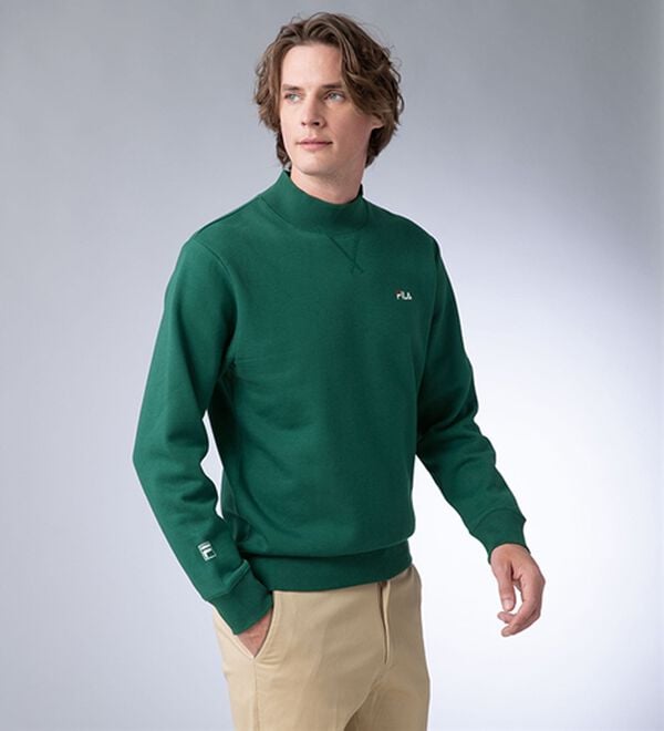 「＜フィラ＞お洒落な大人見え裏起毛トレーナー（メンズトレーナー）」｜詳細画像