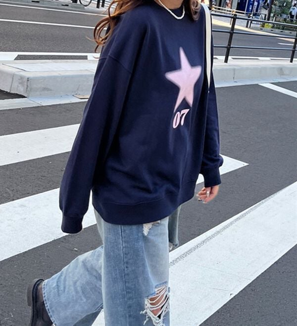 GeeRA（ジーラ）の「スターロゴスウェット（カットソー）」｜詳細画像