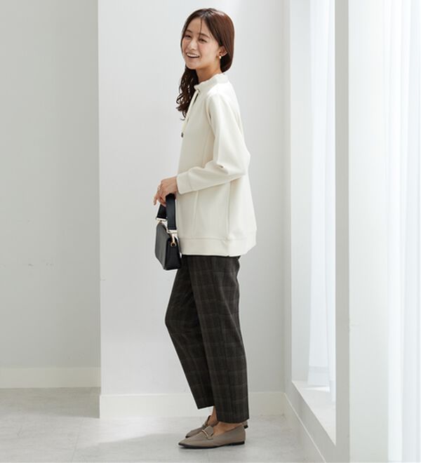 BELLUNA（ベルーナ）の「【新色追加】ワイドネックサイド切替プルオーバー（カットソー）」｜詳細画像