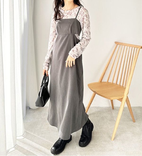 GeeRA（ジーラ）の「前後２ＷＡＹ花柄シアートップス（カットソー）」｜詳細画像