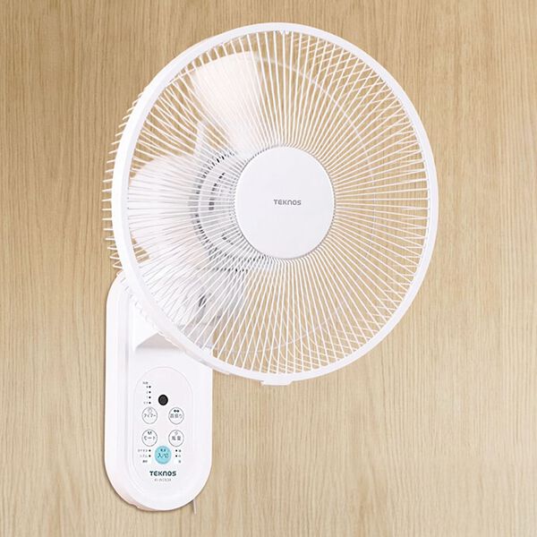 「リモコン付き壁掛け扇風機（扇風機・サーキュレーター）」｜詳細画像