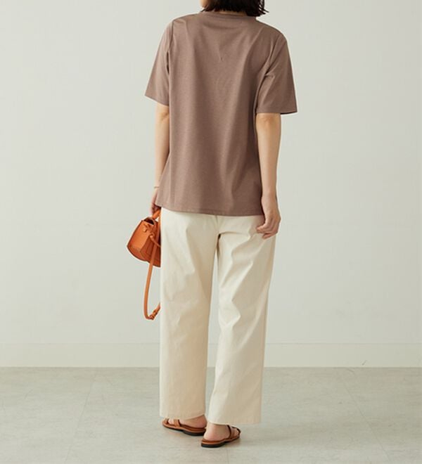 BELLUNA（ベルーナ）の「フロッキープリントロゴプルオーバー（カットソー）」｜詳細画像