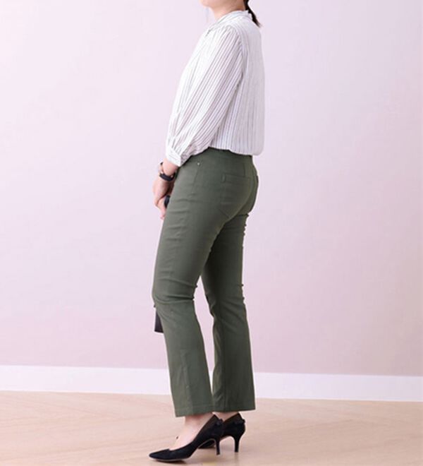 BELLUNA（ベルーナ）の「抗菌防臭！裏起毛美スマートパンツ（フルレングスパンツ）」｜詳細画像