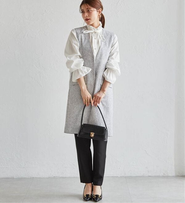 RANAN（ラナン）の「＜２点セット＞ロングジレセットアップ（その他スーツ）」｜詳細画像