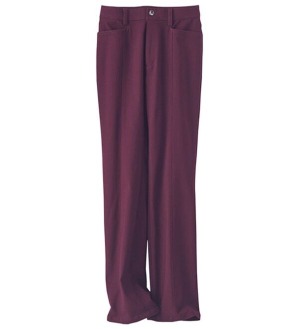 BELLUNA（ベルーナ）の「ウルトラ美脚ストレッチパンツ（フルレングスパンツ）」｜ワイン