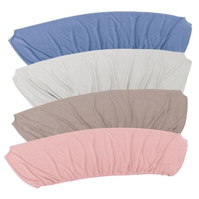 「布団の衿元汚れ防止に　衿カバー４色組（敷布団カバー・シーツ）」