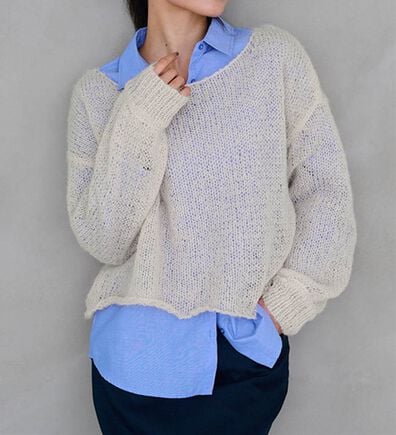 RANAN（ラナン）の「モヘアライクローゲージニット（ニット・セーター）」