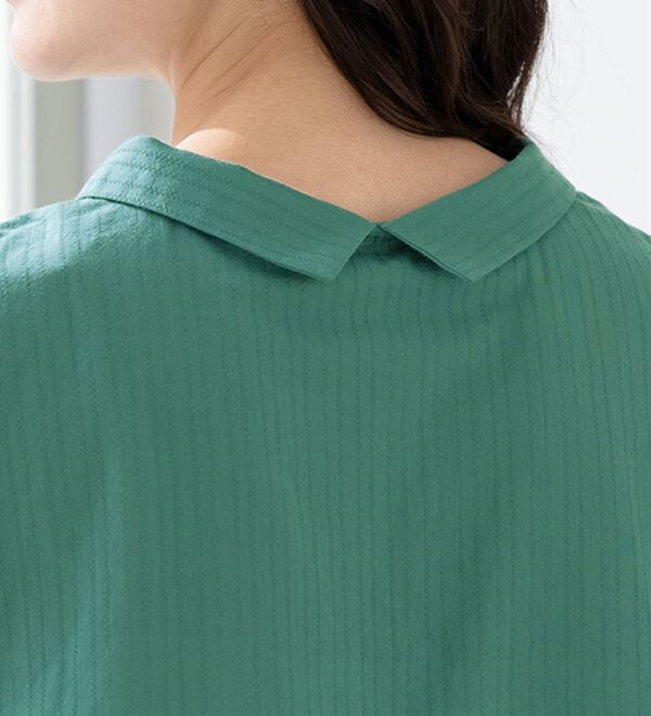 ルフラン（ルフラン）の「【３色組】涼しいちび衿ブラウス（ブラウス）」｜詳細画像