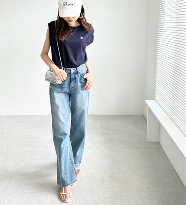 GeeRA（ジーラ）の「【Ｕ．Ｓ．　ＰＯＬＯ　ＡＳＳＮ．】ノースリＴシャツ（タンクトップ・キャミソール）」｜詳細画像