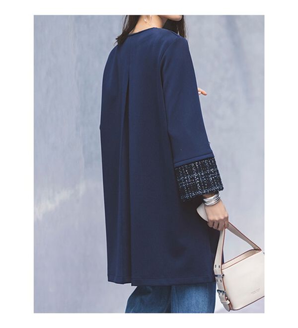 RANAN（ラナン）の「ツイードコンビミニワンピ（チュニック）」｜詳細画像