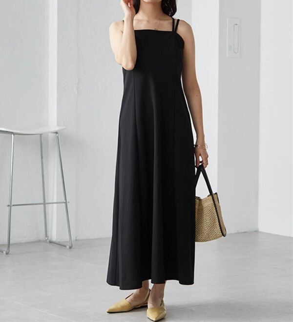 RANAN（ラナン）の「ダブルストラップバックリボンキャミワンピース（その他ワンピース）」｜詳細画像