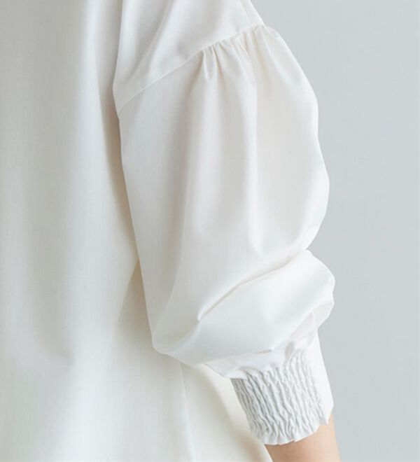Pierrot（ピエロ）の「２ｗａｙパールボタンブラウス（ブラウス）」｜詳細画像