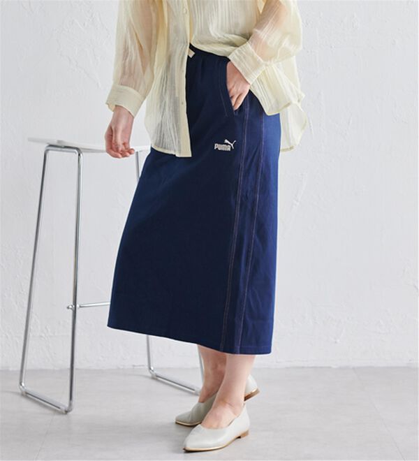 RANAN（ラナン）の「＜ｐｕｍａ＞コアヘリテイジ　ロングスカート（ロングスカート）」｜詳細画像