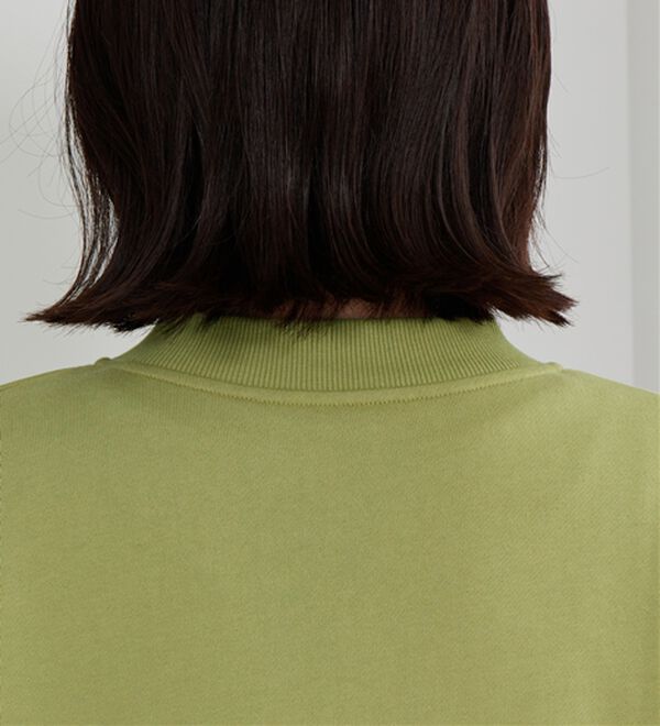 BELLUNA（ベルーナ）の「リブ使いハーフジップ裏毛プルオーバー（カットソー）」｜詳細画像