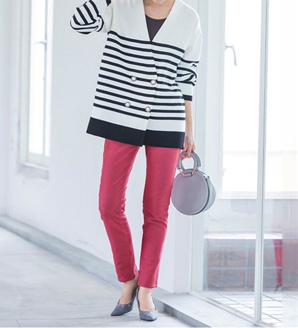 RANAN（ラナン）の「＋１０度素材！蓄熱保温裏起毛ストレッチスリムパンツ（フルレングスパンツ）」｜詳細画像